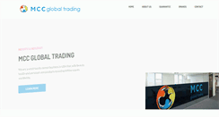 Desktop Screenshot of mccglobaltrading.com